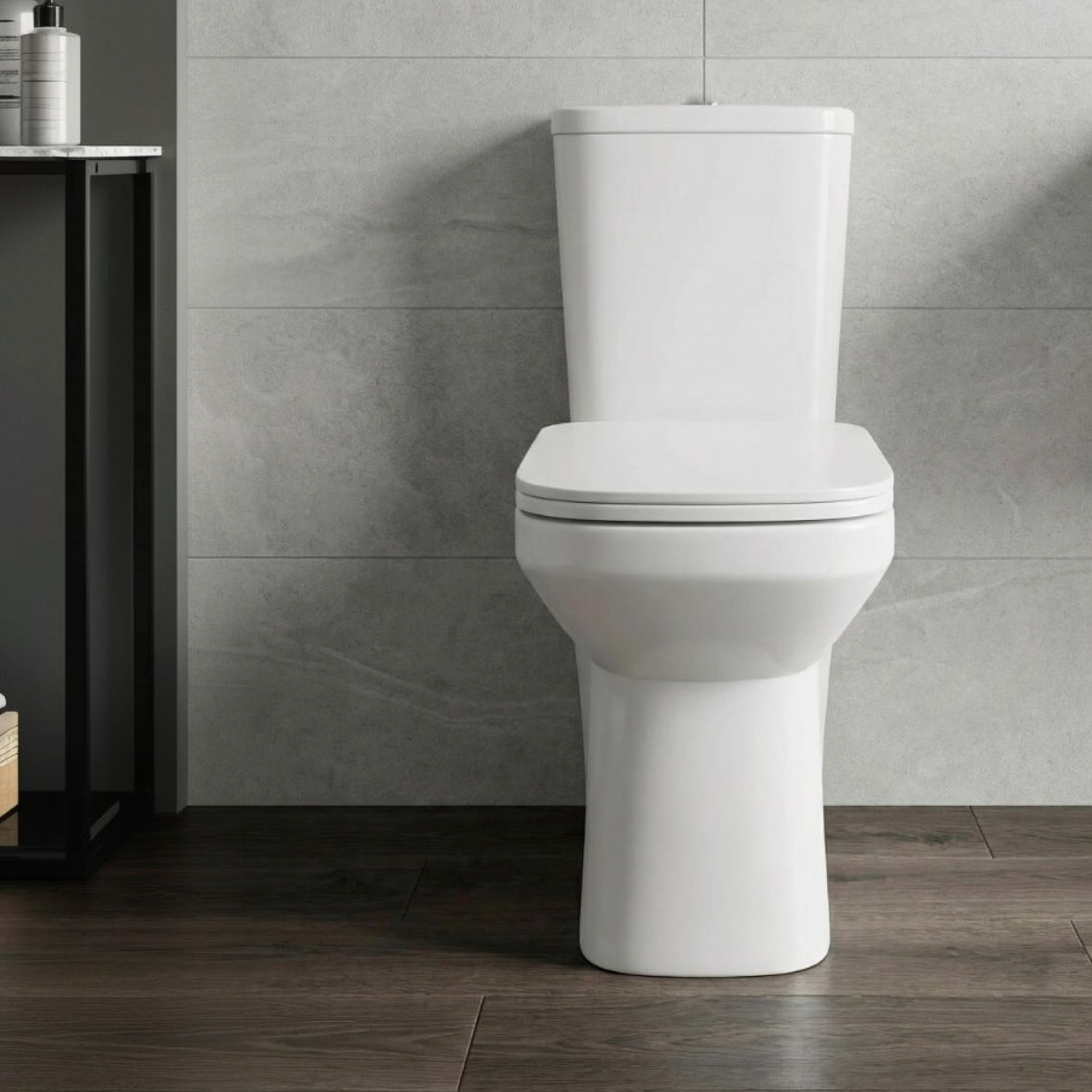 Унитаз Joki Ventus JK7032005 напольный, безободковый, с сиденьем микролифт, цвет белый