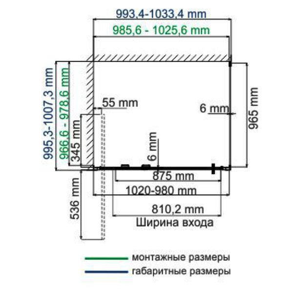 Душевой уголок WasserKRAFT Salm WasserSchutz 27I19 100x100, стекло прозрачное, профиль серебристый
