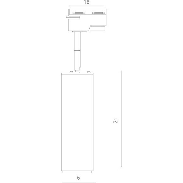 Спот Arte Lamp Periscopio A1412PL-1WH, арматура белая, плафон металл белый, 6х18 см