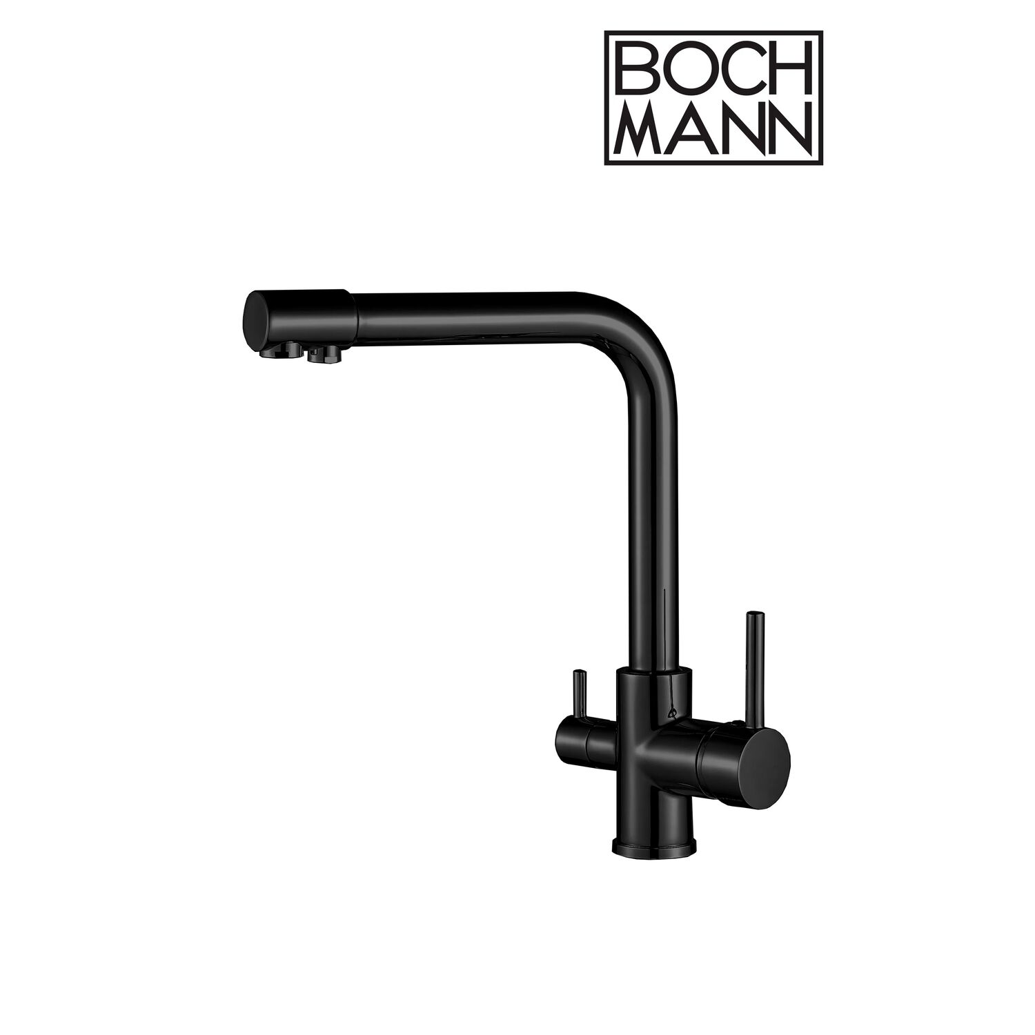 Смеситель Boch Mann Laura B BM10424 для кухни, под фильтр, цвет черный