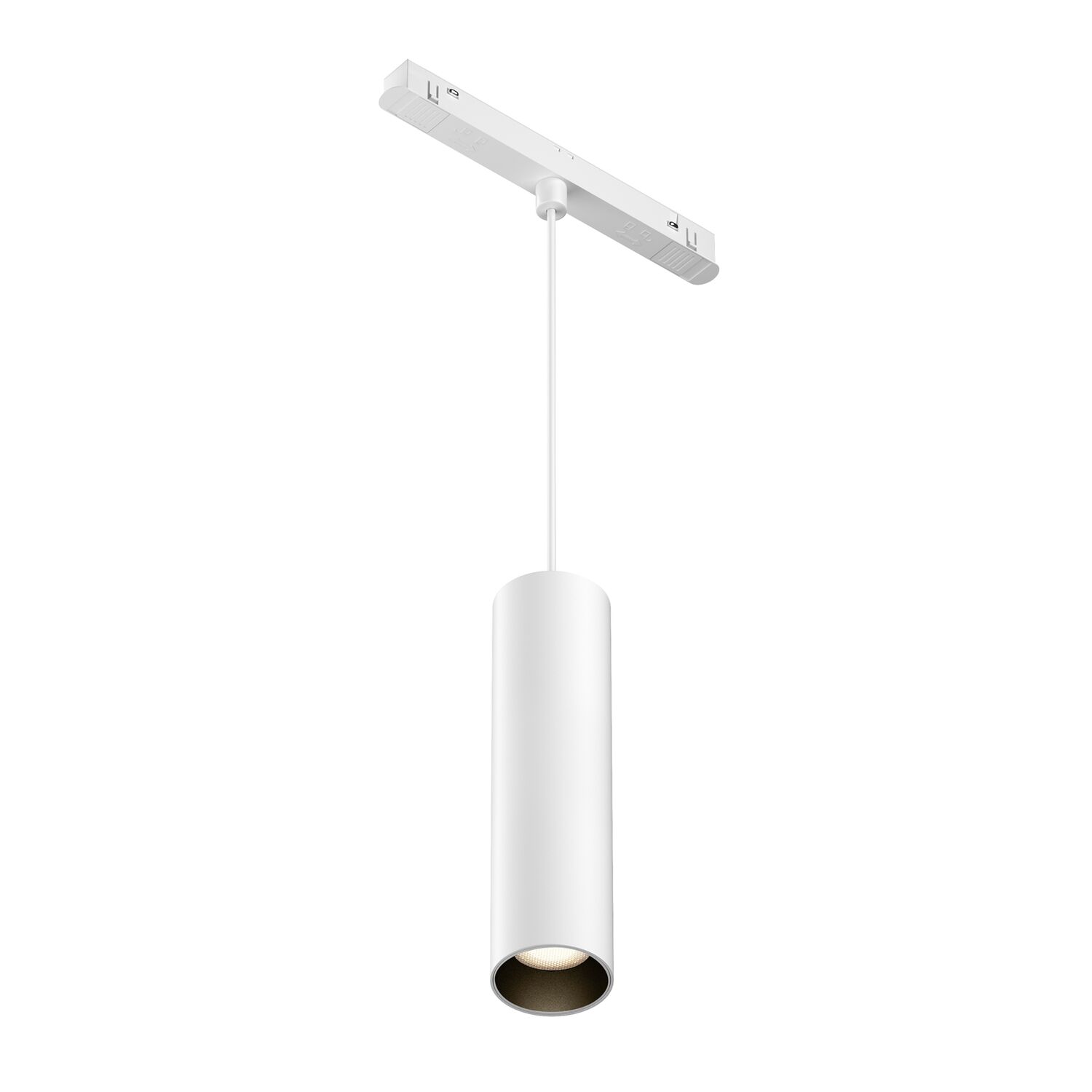Трековый подвесной светильник Maytoni Focus LED TR041-2-12W3K-W, арматура белая   