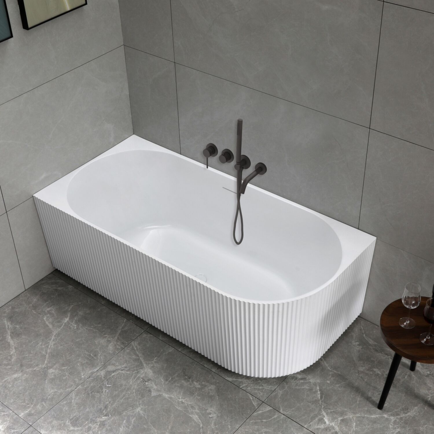 Ванна Vincea VBT-428-1700L 170x80 акриловая, левая, цвет белый