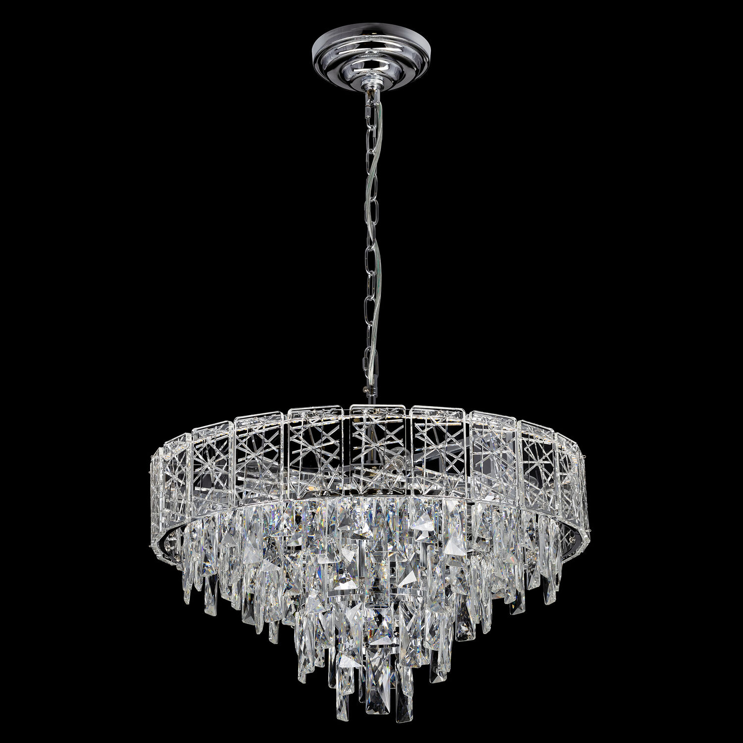 Подвесная люстра Citilux Sagrada CL317251, арматура хром - фото 1