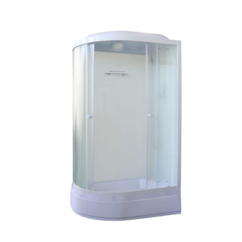 Душевая кабина Parly Bianco BM121R 120x80, правая, стекло матовое, профиль белый