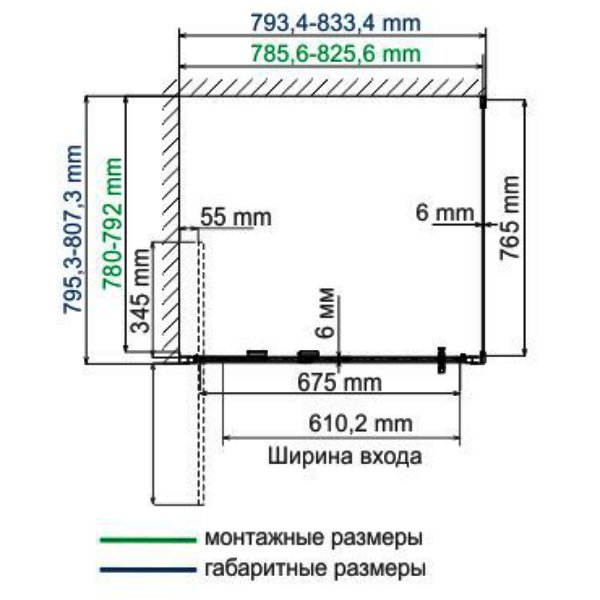 Душевой уголок WasserKRAFT Salm WasserSchutz 27I02 80х80, стекло прозрачное, профиль серебристый