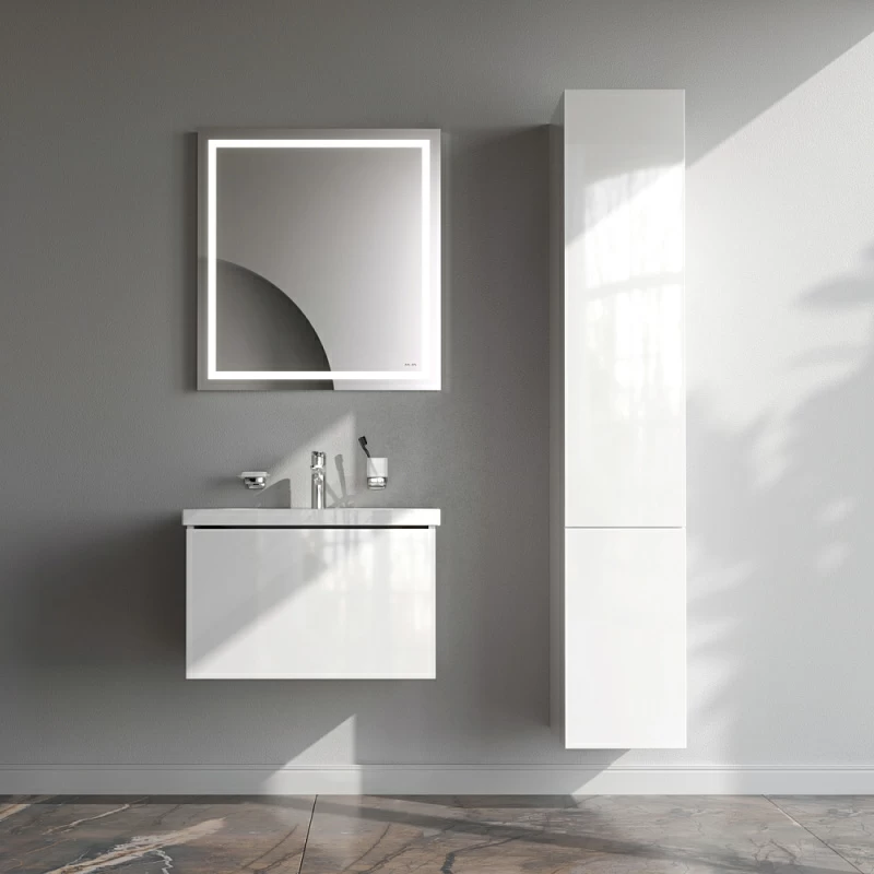 Мебель для ванной AM.PM Gem 60 подвесная, 1 ящик, цвет белый глянец