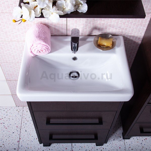 Мебель для ванной Бриклаер Чили 55, цвет венге