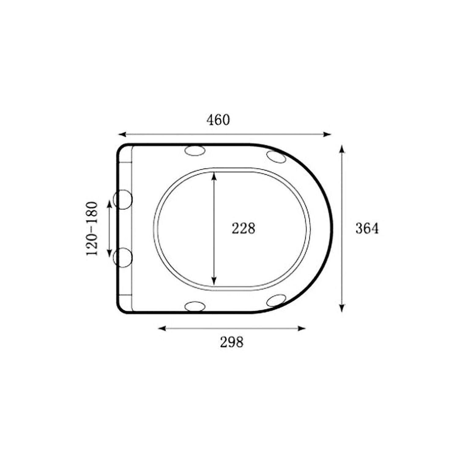 Сиденье Grossman 4411S для унитаза, с микролифтом, цвет белый глянцевый - фото 1