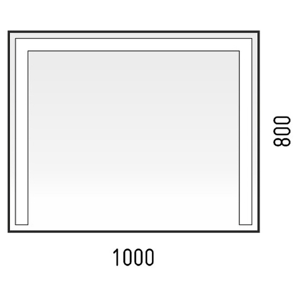 Мебель для ванной Corozo Юта Люкс Z2 100, цвет белый