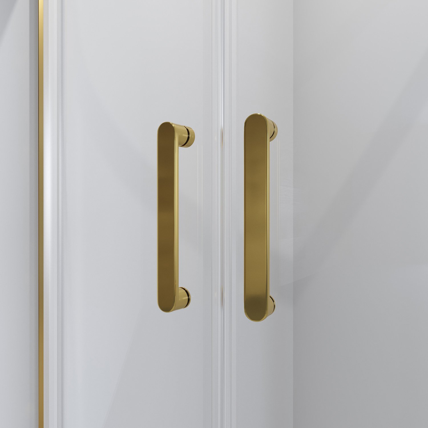 Душевой уголок Niagara Nova NG-6421-08 Gold 120x80, стекло прозрачное, профиль золото - фото 1