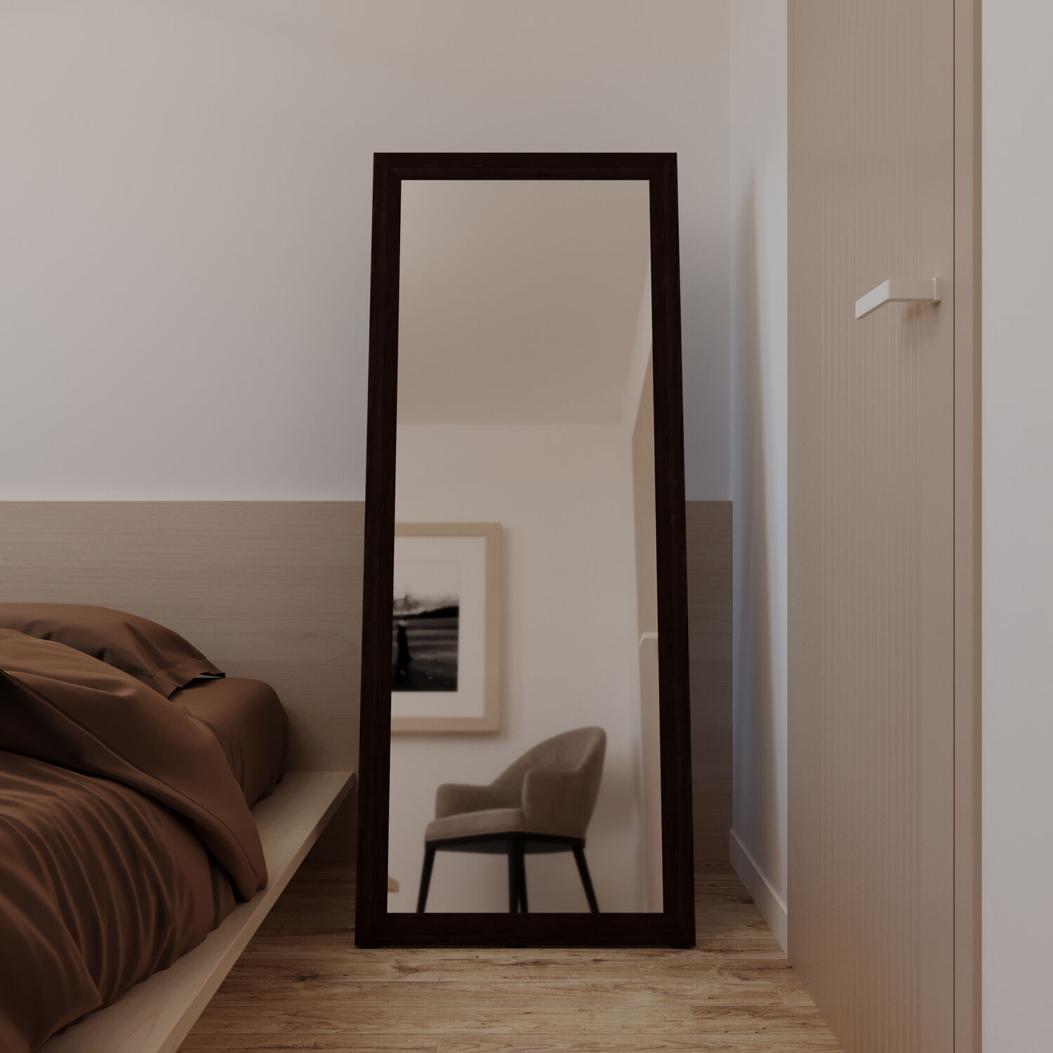 Зеркало Mixline Прованс Венге 60x150, напольное