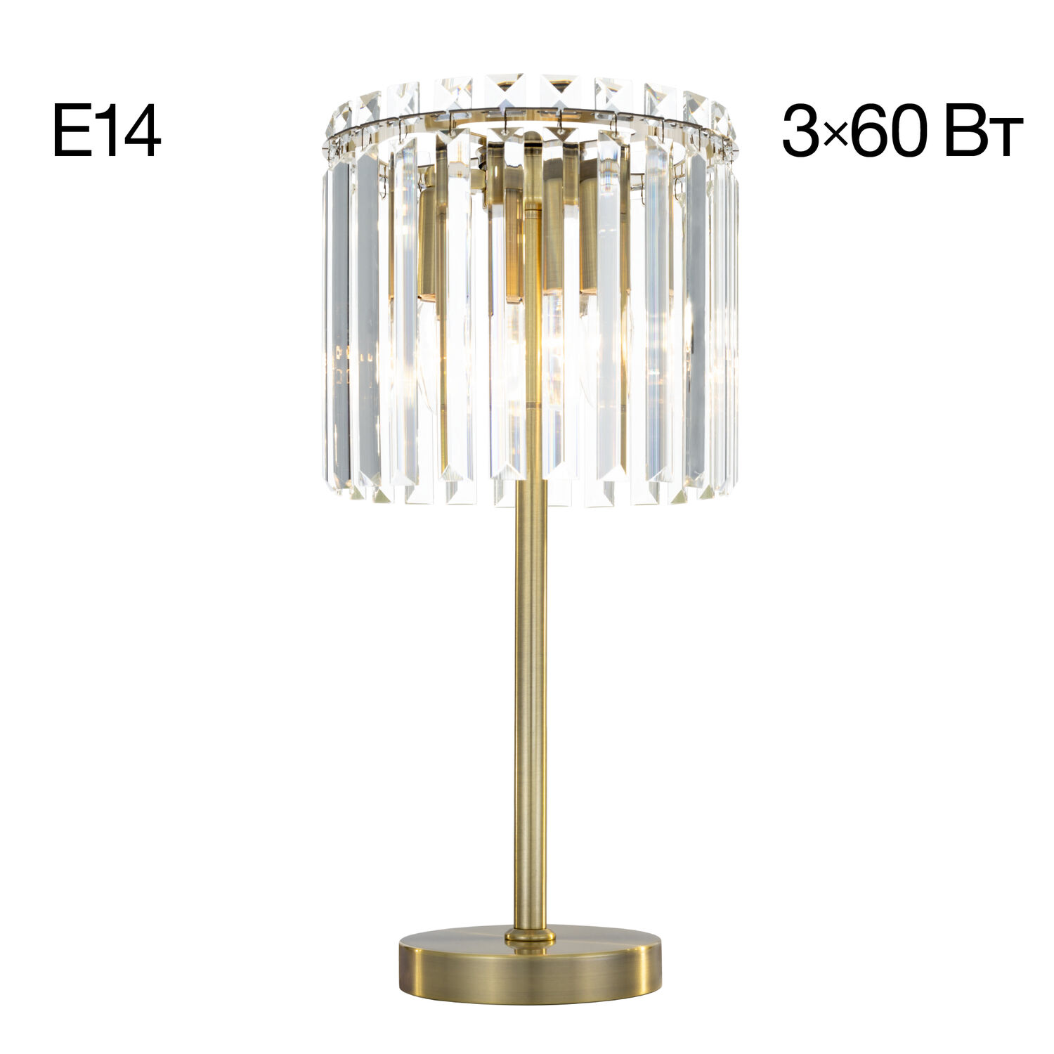 Настольный светильник Citilux Джейн CL306833, арматура бронза