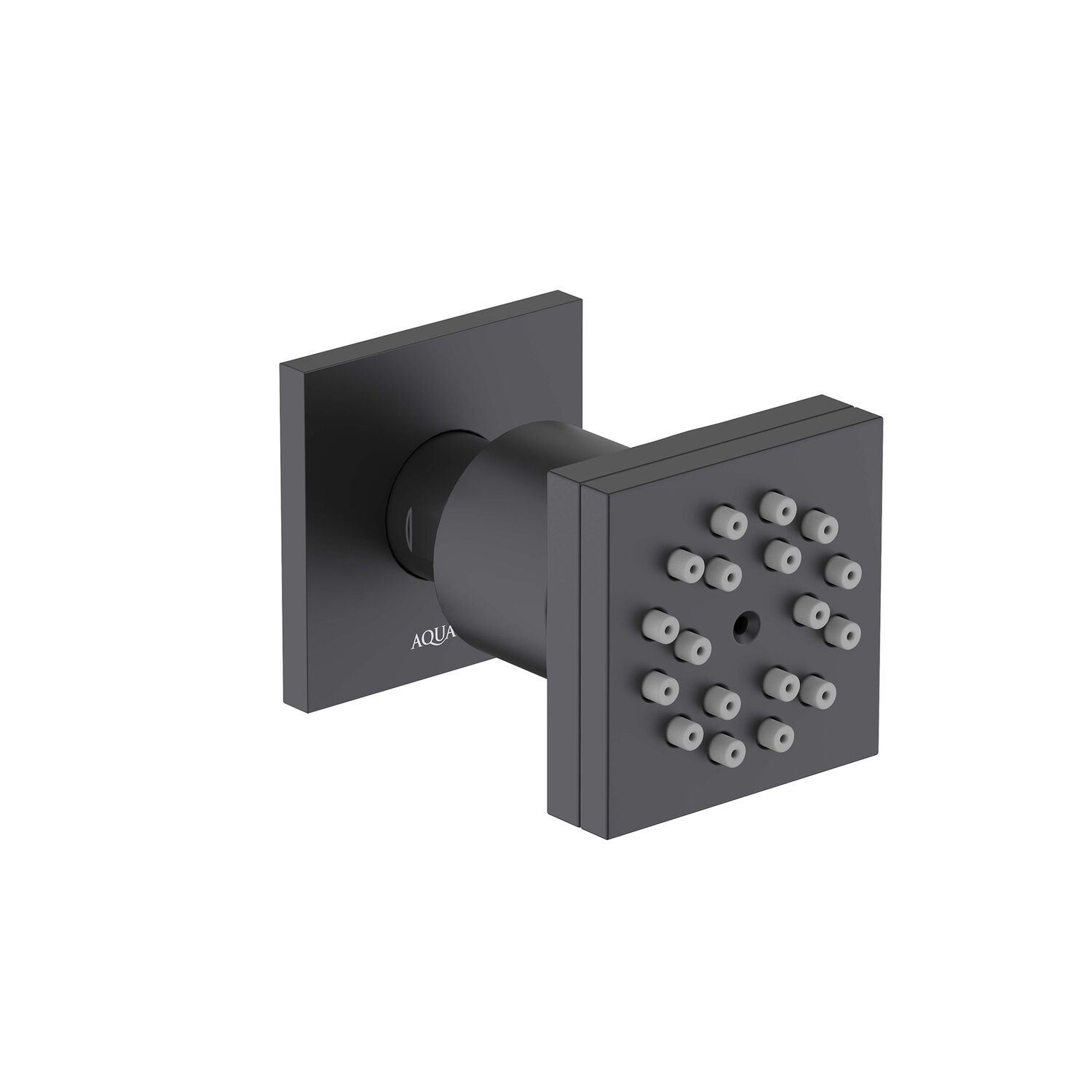 Душевая форсунка Акватек AQ2098MB, цвет черный матовый