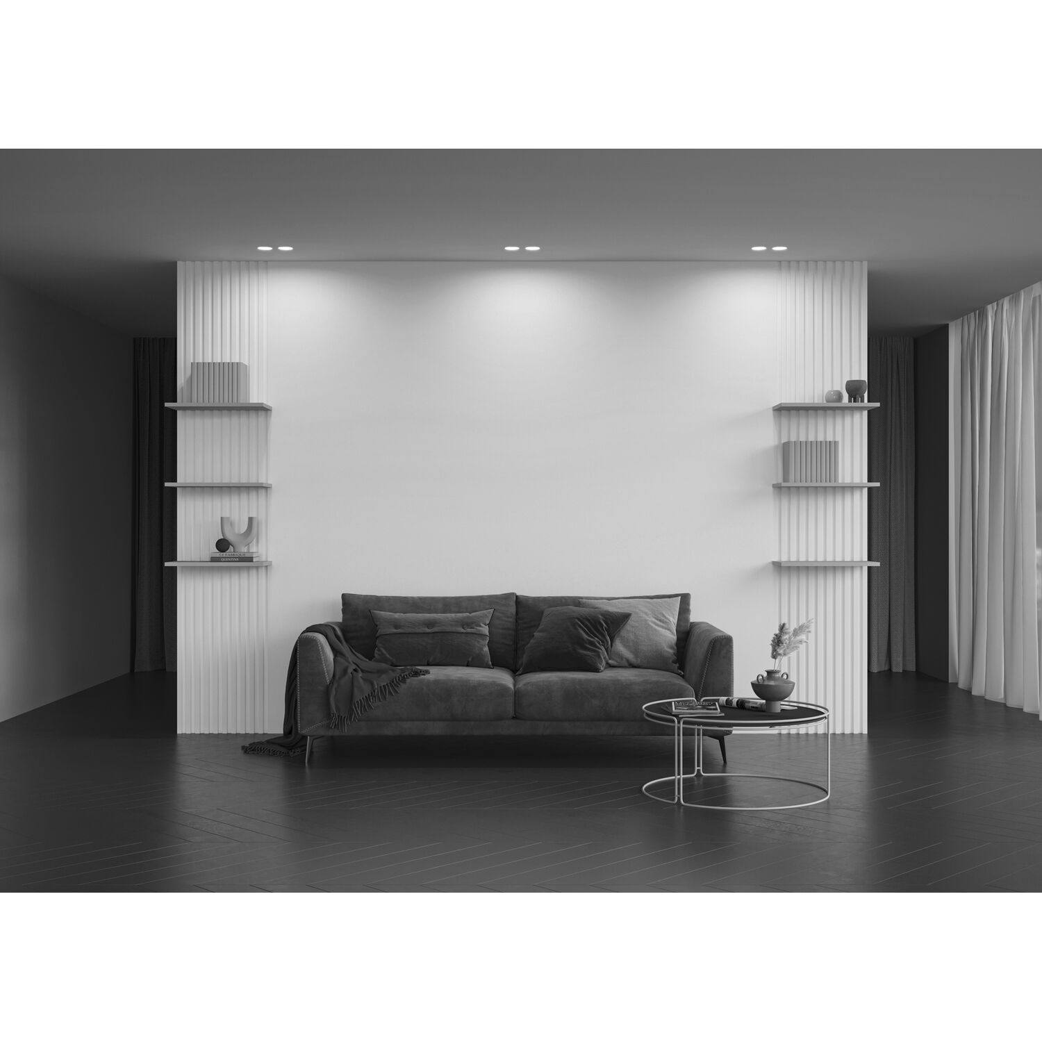 Встраиваемый светильник Maytoni Gyps Modern DL002-WW-02-W, арматура белая    - фото 1