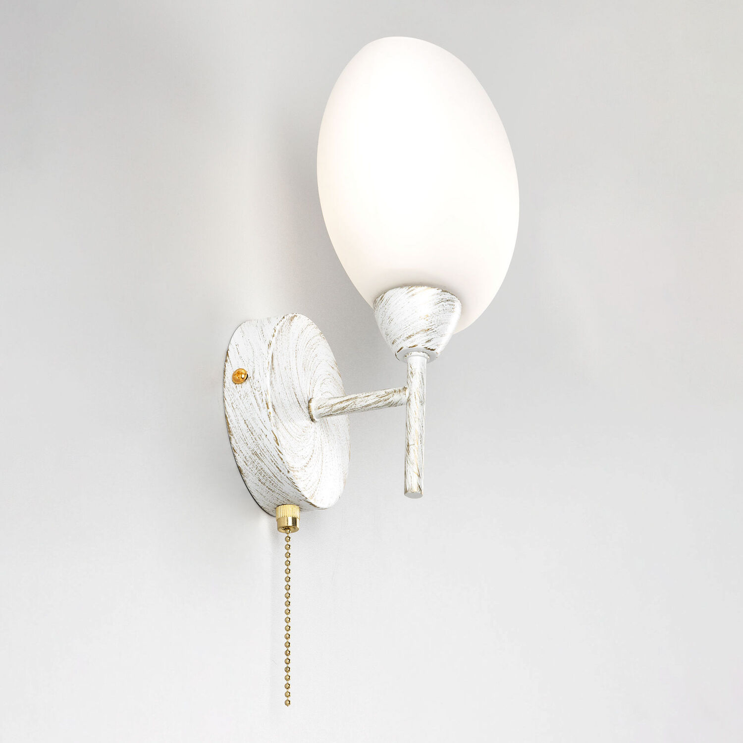 Бра Citilux Флорида CL148310, арматура белая, плафоны стекло белое - фото 1