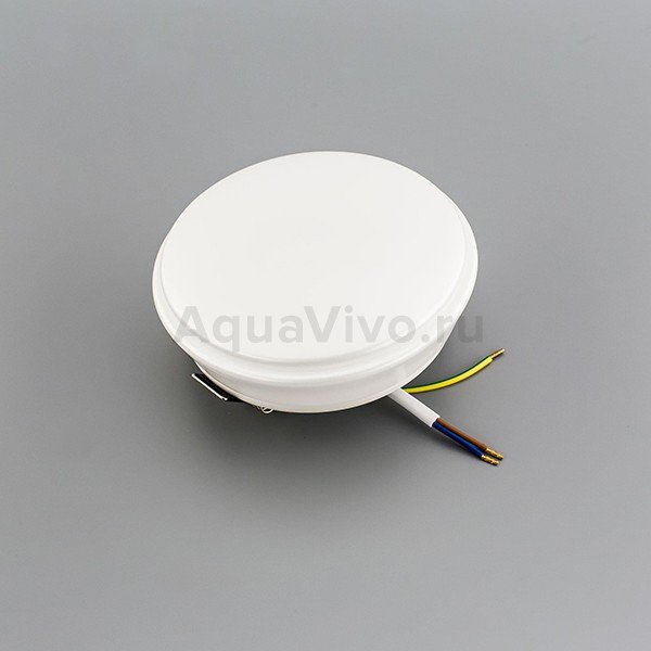 Точечный светильник Citilux Дельта CLD6008W, арматура белая, плафон полимер белый, 12х12 см - фото 1