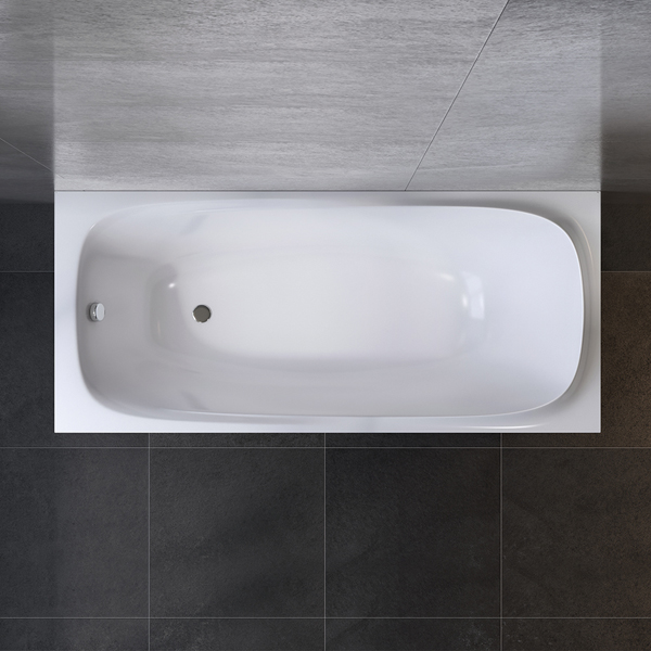 Акриловая ванна AM.PM Sensation 170x75, цвет белый