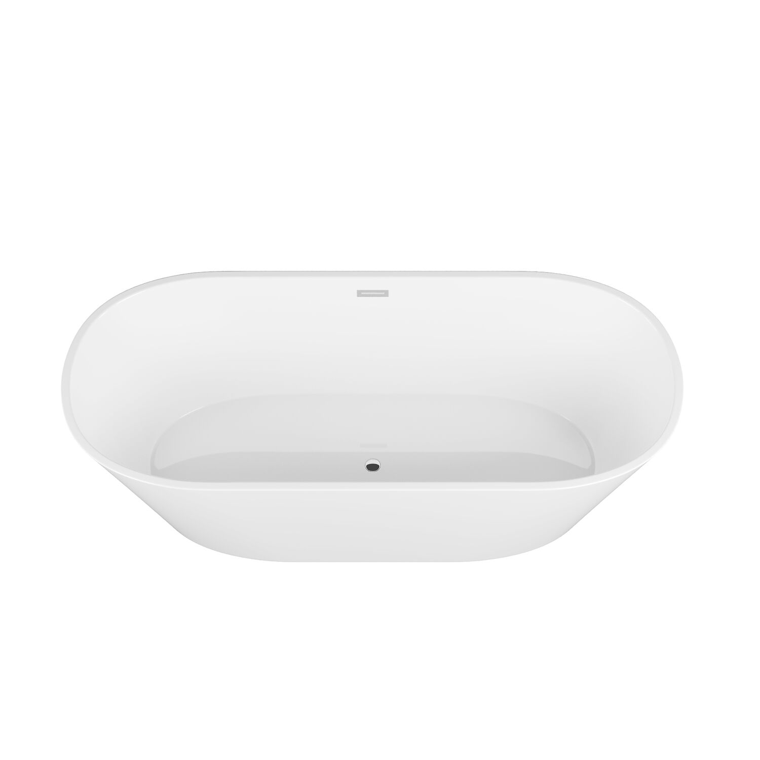 Ванна Grossman Forta GR-1503 170х75, цвет белый глянцевый - фото 1