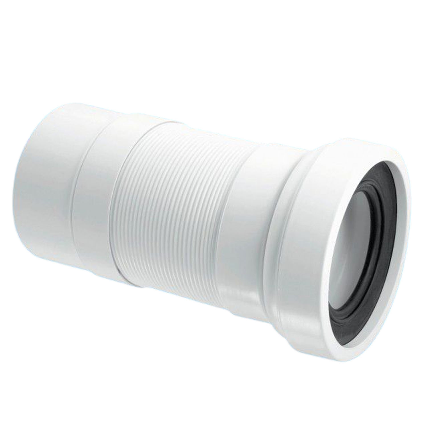 Фановая труба McAlpine MRWC-F23P с гофрой для напольных унитазов