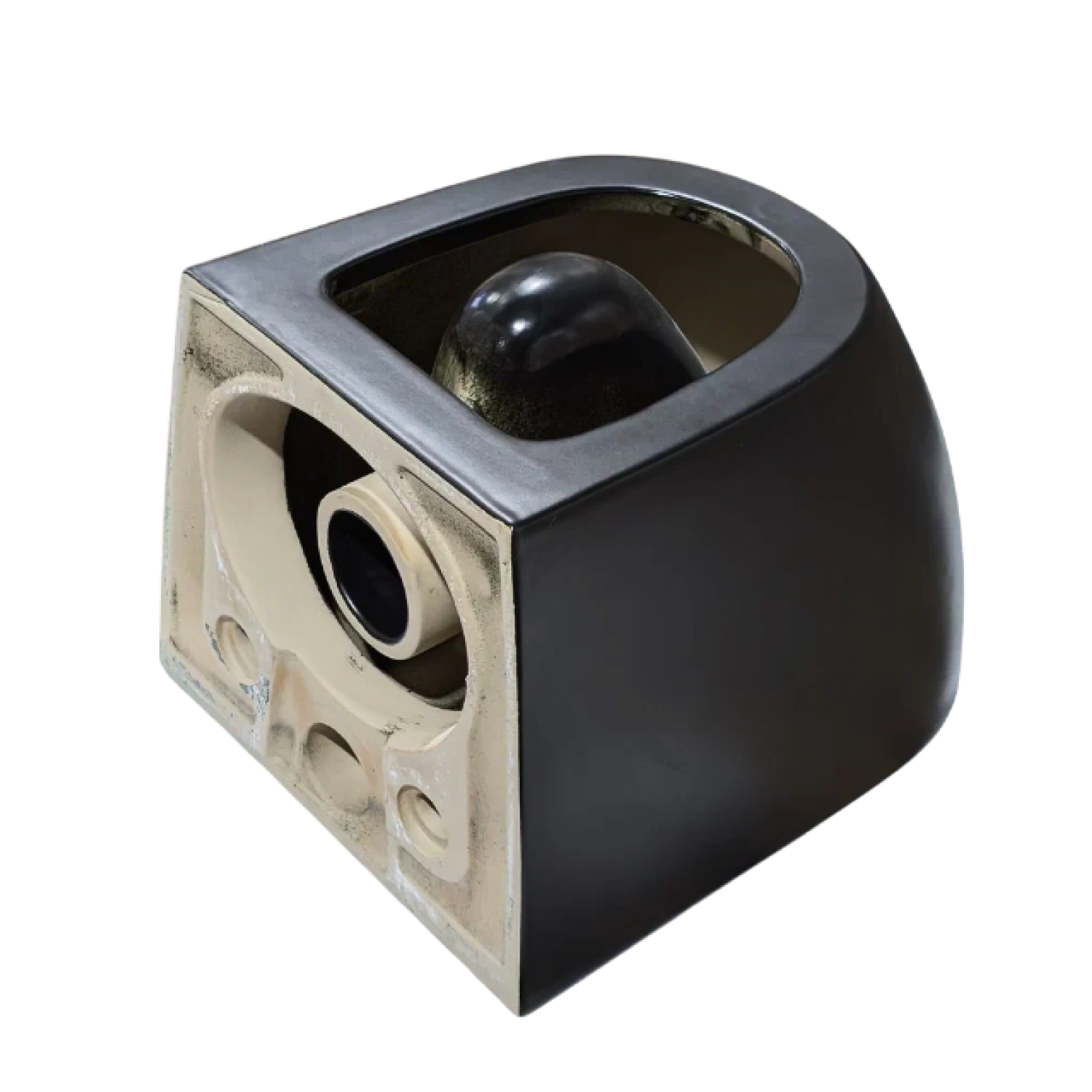 Унитаз Joki Stella T JK1141020MB подвесной, безободковый, смыв Торнадо, с сиденьем микролифт, цвет черный