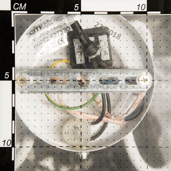 Бра Citilux Ровена CL427320, арматура белая, плафоны ткань белая, 36х24 см - фото 1