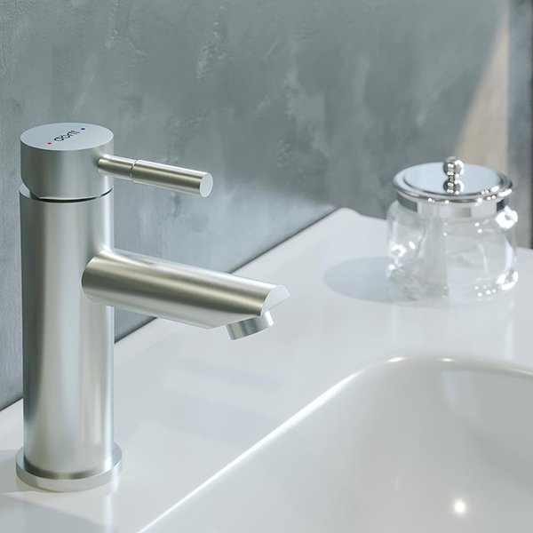 Смеситель Dorff Logic D3002100SS для раковины, нержавеющая сталь