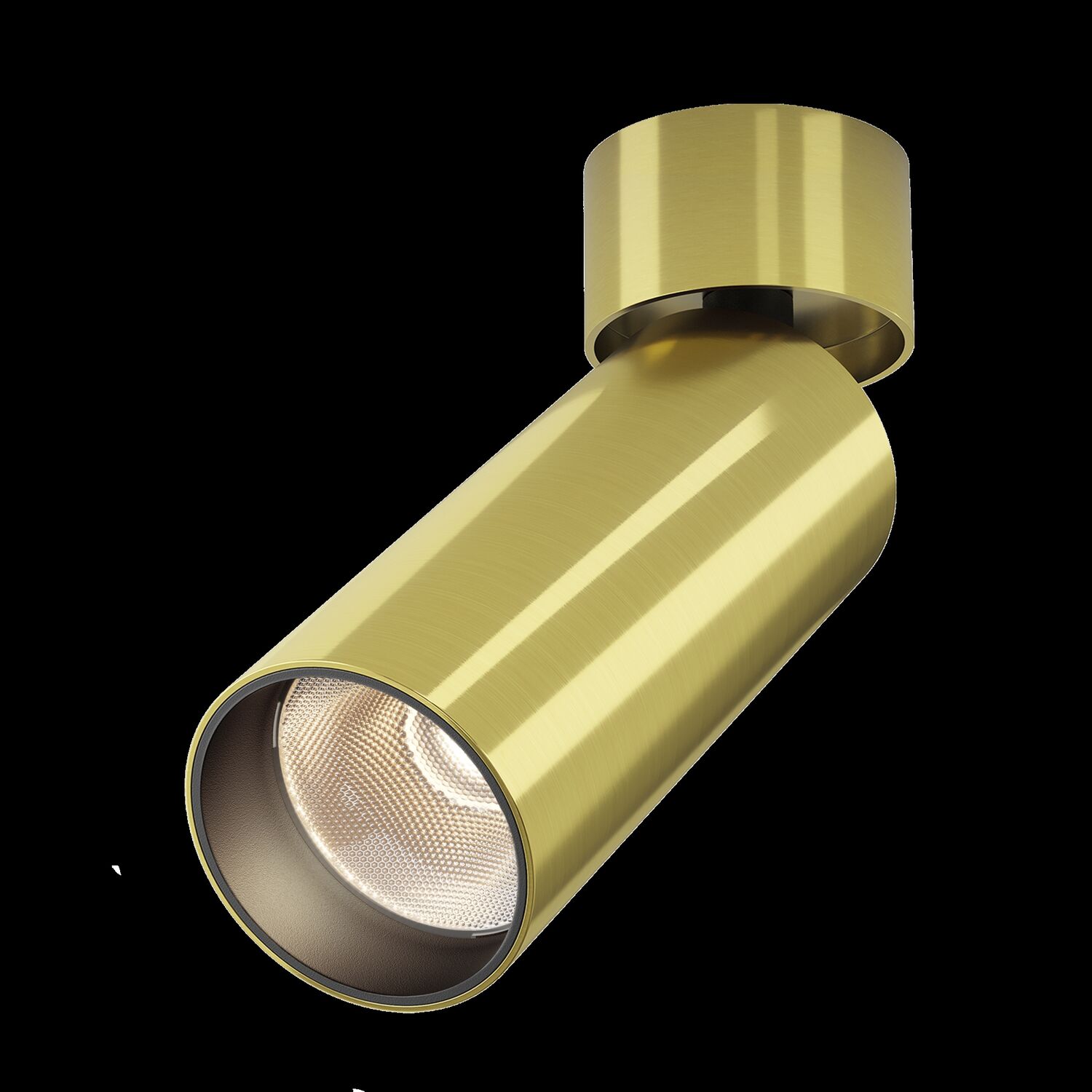 Потолочный светильник Maytoni FOCUS LED C055CL-L12W3K-W-BS, арматура латунь    - фото 1