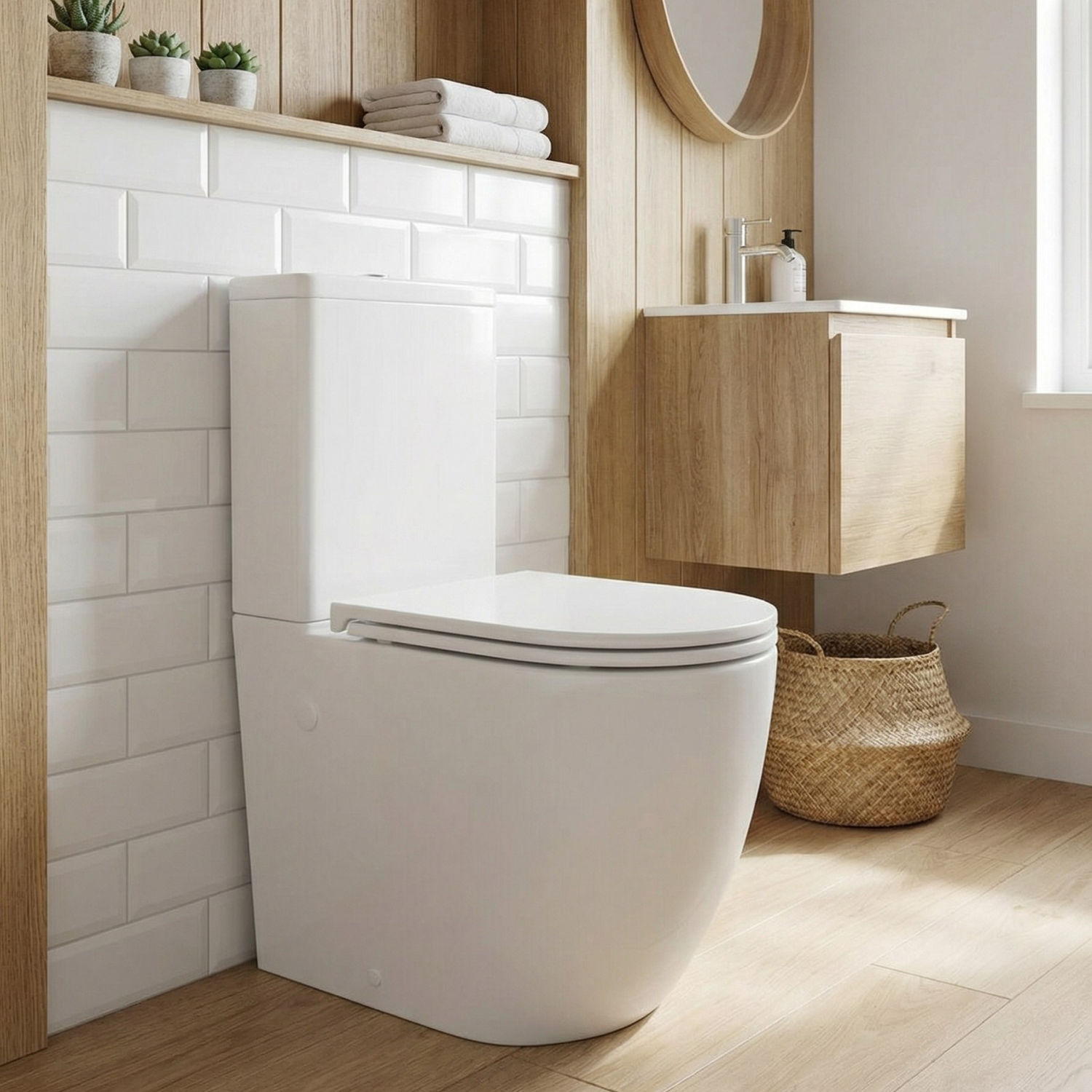 Унитаз напольный Joki Stella T JK0752030 напольный, безободковый, смыв Торнадо, с сиденьем микролифт, цвет белый