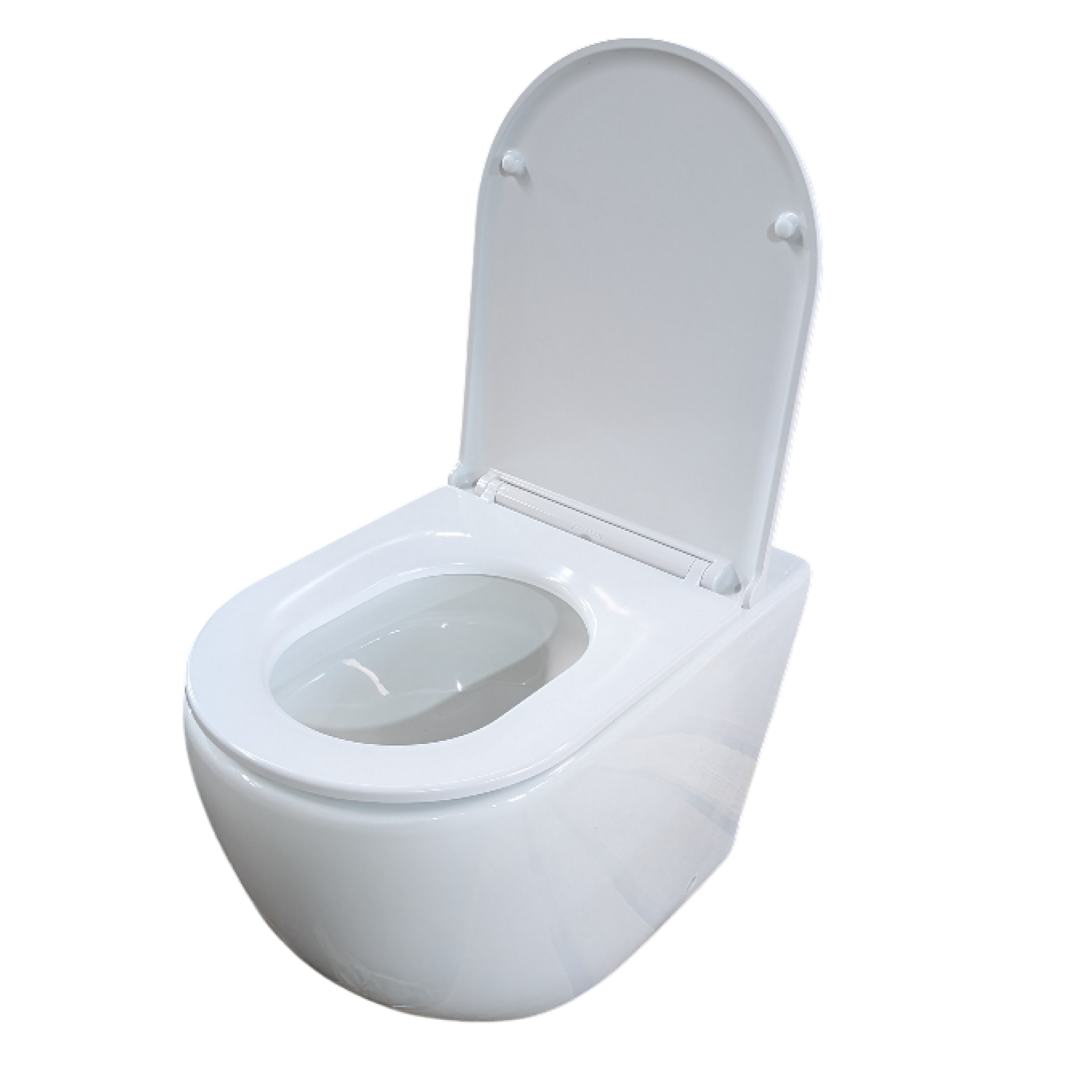 Унитаз JOKI Stella T JK1043001 приставной, безободковый, смыв Торнадо, с сиденьем микролифт, цвет белый