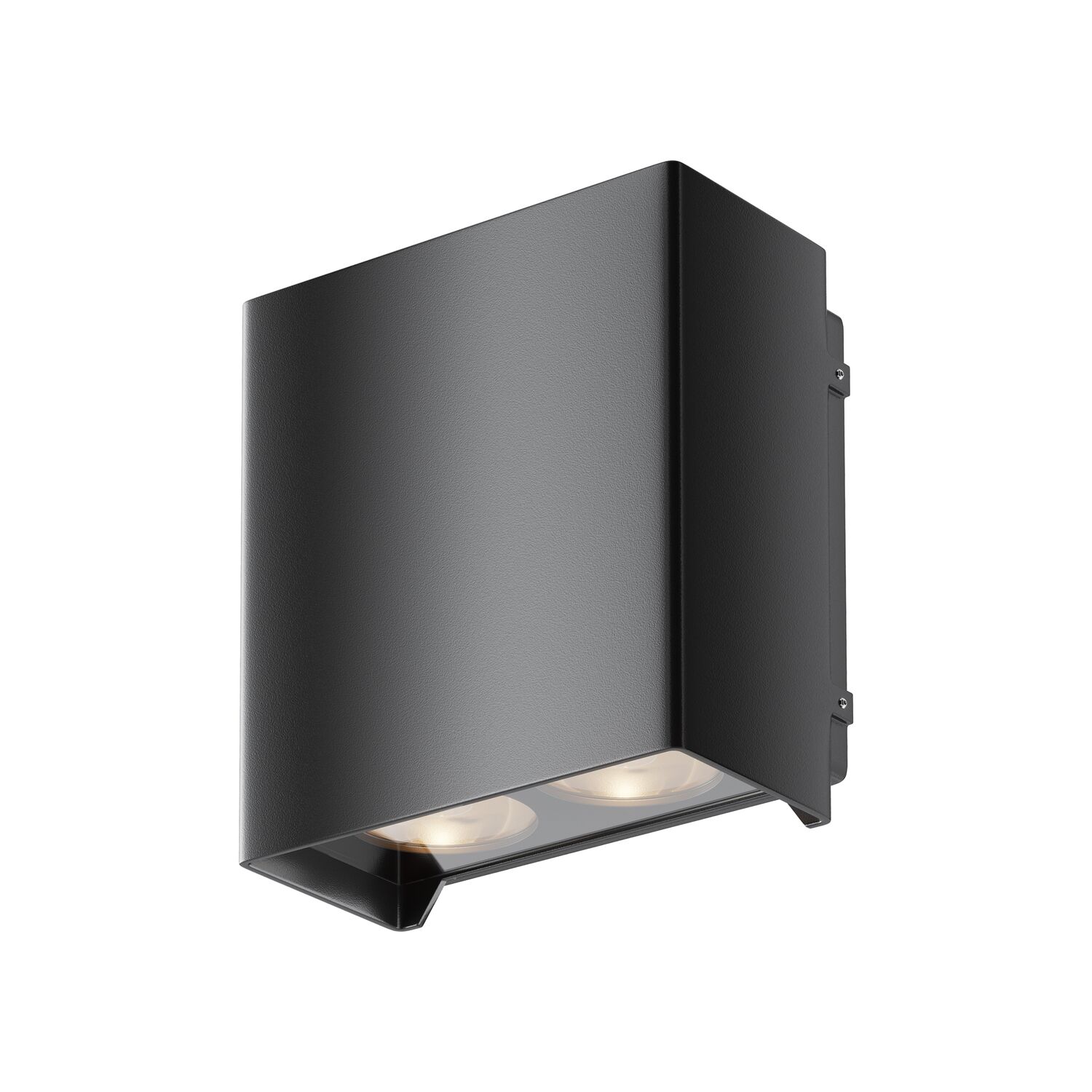 Уличный настенный светильник Maytoni Shell O570WL-L20B3K, арматура черная   