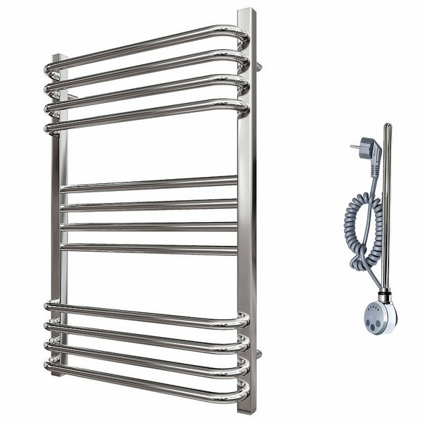 Полотенцесушитель Point П12 50x80 электрический, цвет хром - фото 1