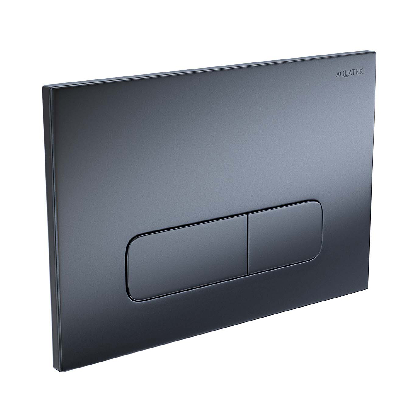 Комплект: Инсталляция Aquatek Standart 50+Кнопка 002C-1 оружейная сталь+Stella Black JK1111019MB черный унитаз