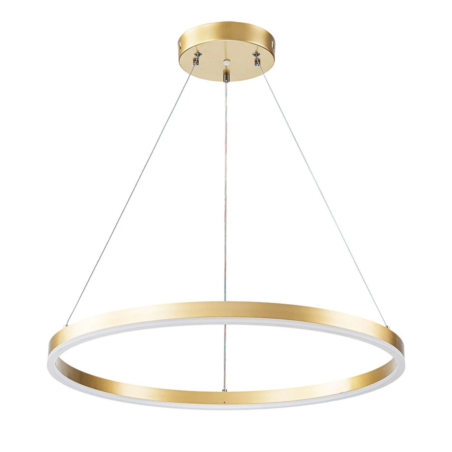 Подвесная люстра Arte Lamp Siren A2548SP-45GO, арматура золото, плафон  белый