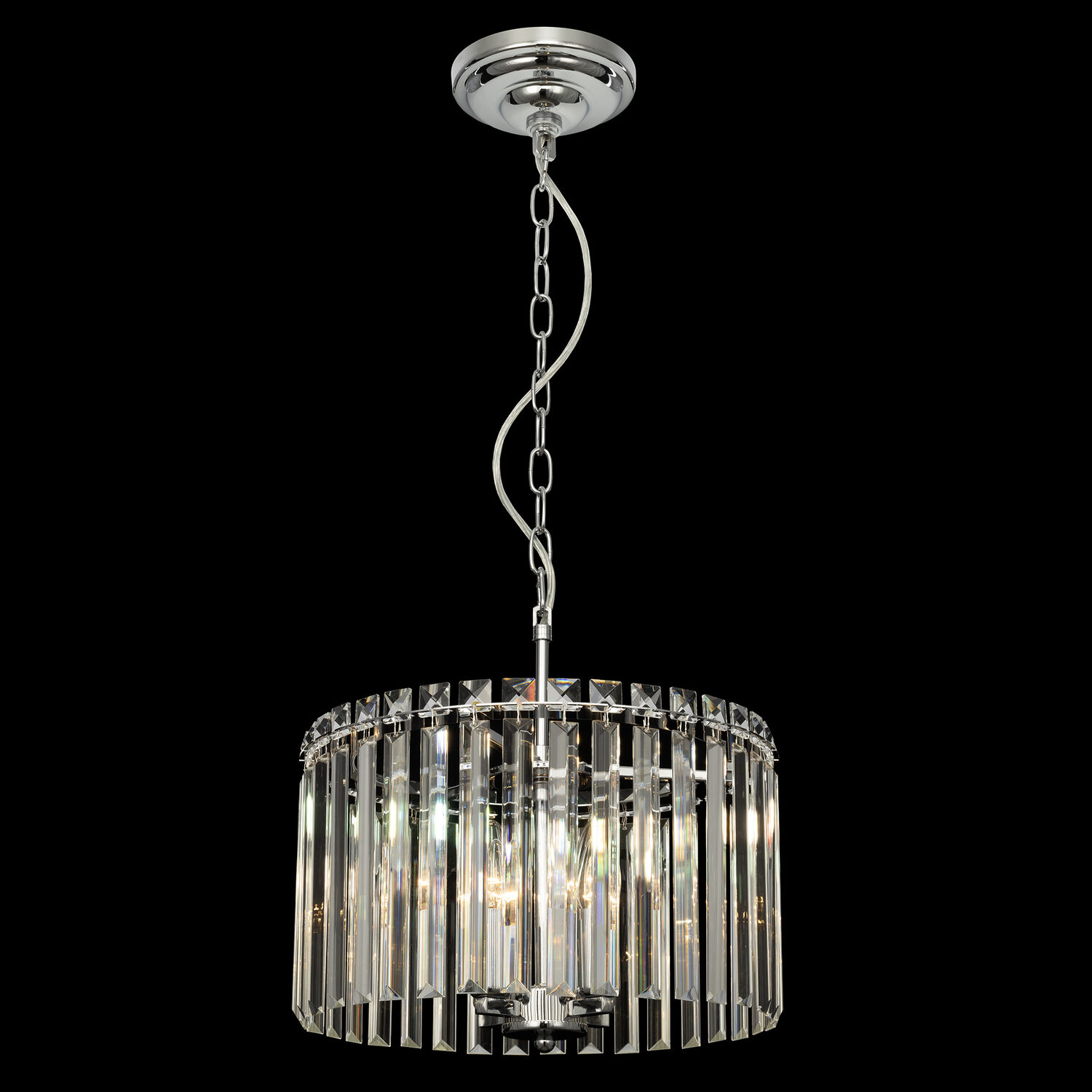 Подвесная люстра Citilux Джейн CL306141, арматура хром - фото 1