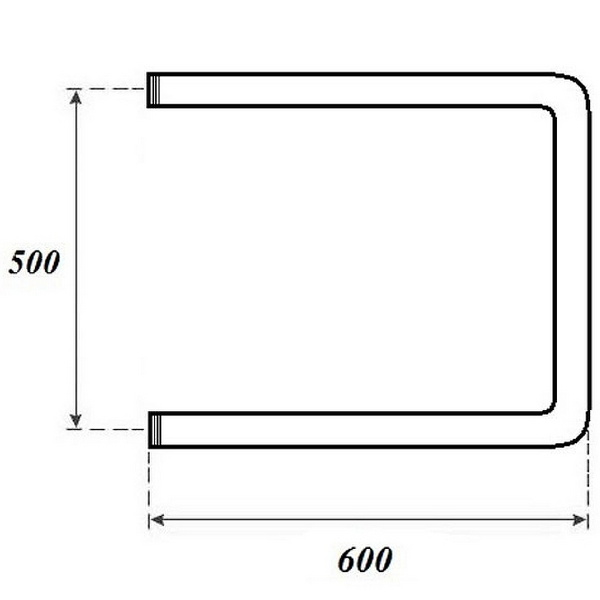 Полотенцесушитель Point 50x60 водяной, цвет хром - фото 1