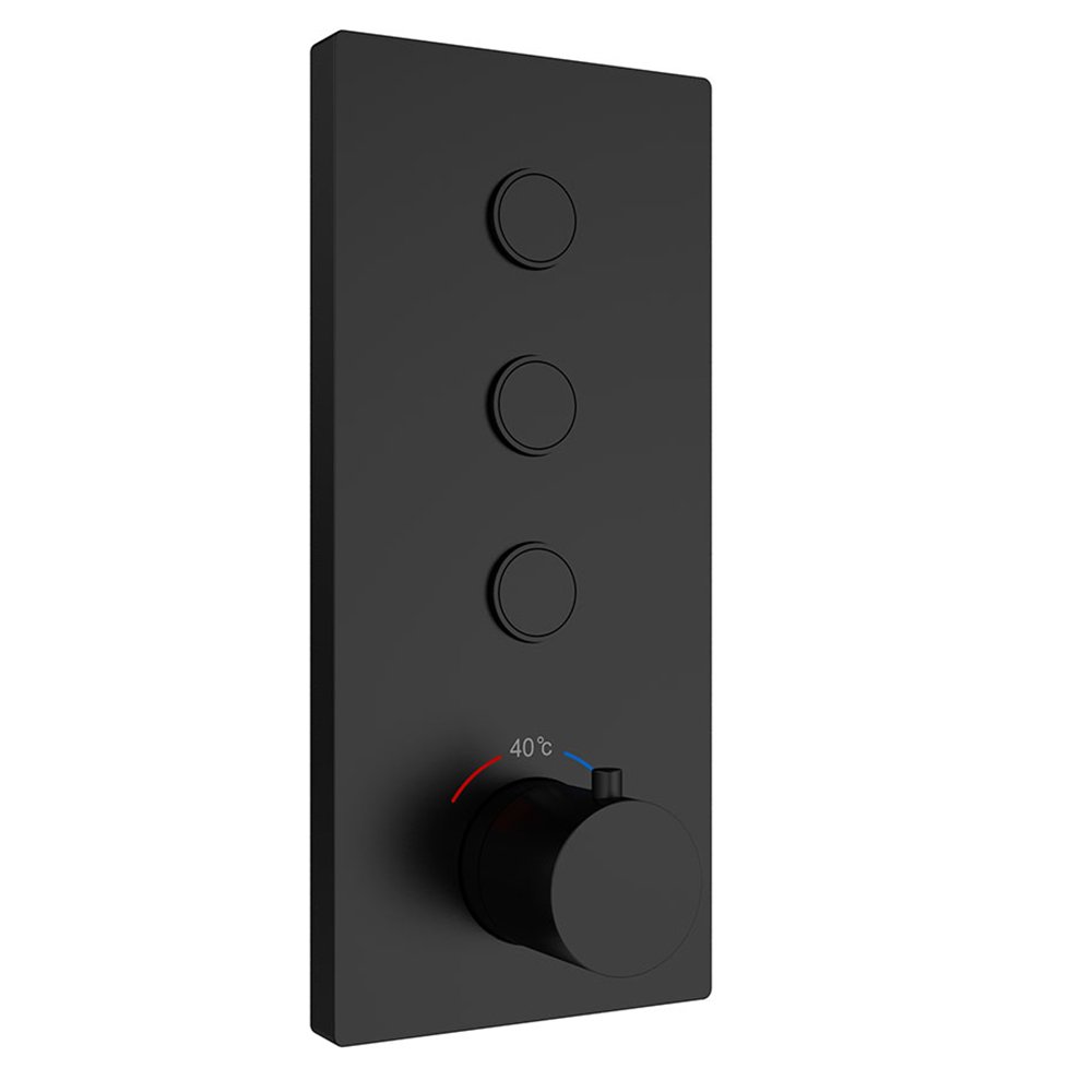 Душевой комплект Vincea VSFW-433TI2RMB, встраиваемый, цвет черный