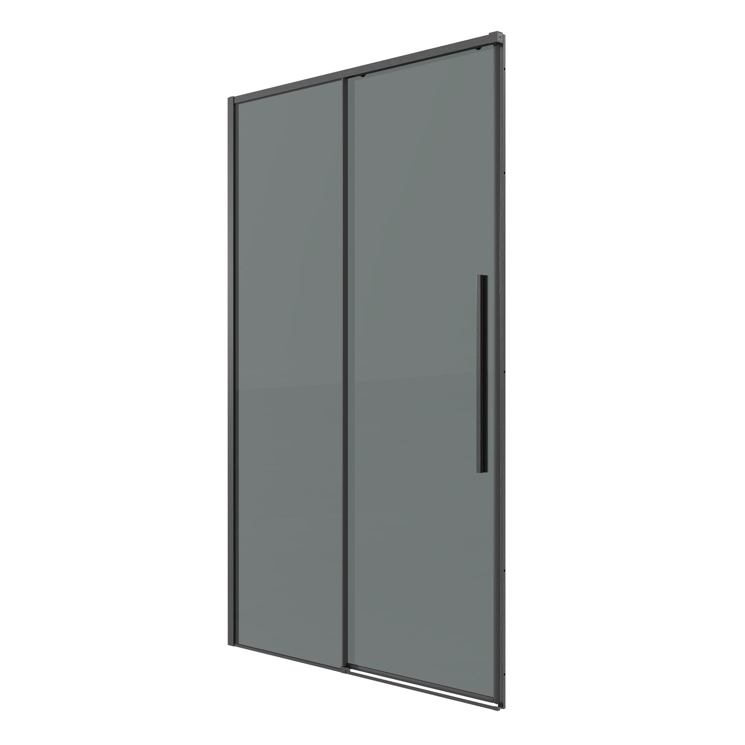Душевая дверь Grossman Galaxy 110х195, стекло тонированное, профиль графит сатин
