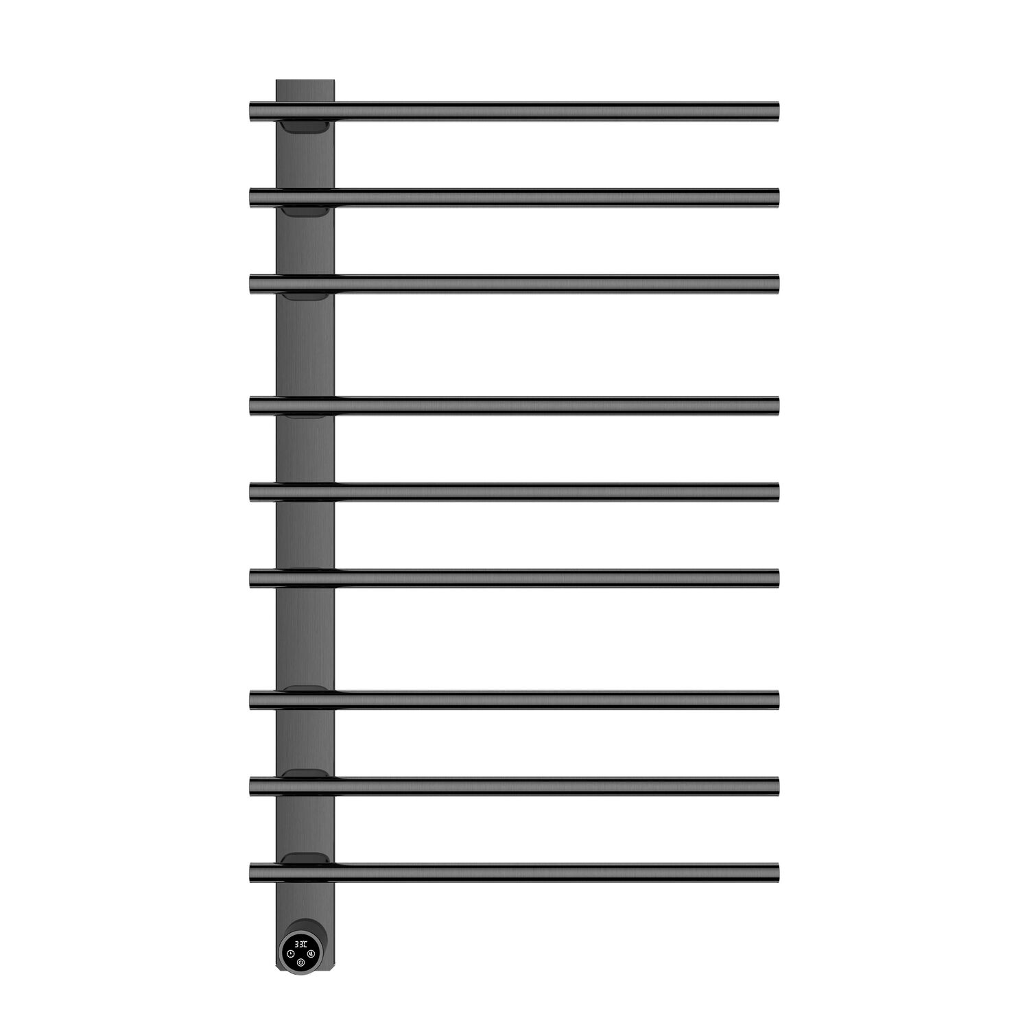 Полотенцесушитель Vincea VTD-2SC3GM 52x90 электрический, цвет вороненая сталь