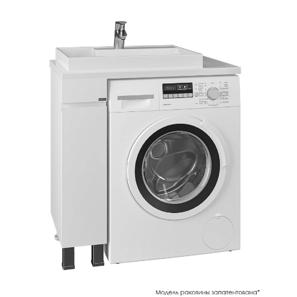 Тумба под раковину Санта Марс 19 напольная, цвет белый - фото 1