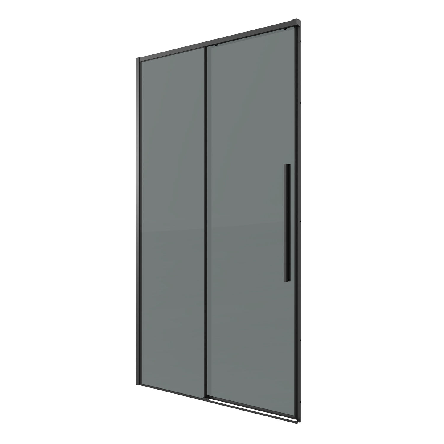 Душевая дверь Grossman Galaxy 100.K33.01.140.21.10 140х195, стекло тонированное, профиль черный матовый