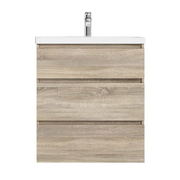 Тумба под раковину AM.PM Gem S 75 напольная, цвет светлый дуб - фото 1