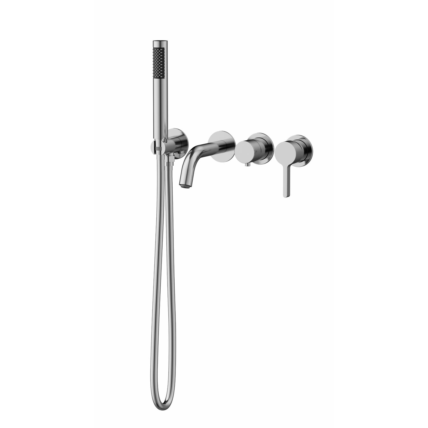 Смеситель Vincea Villa VTFW-1VL1CH для ванны с душем, встраиваемый, цвет хром