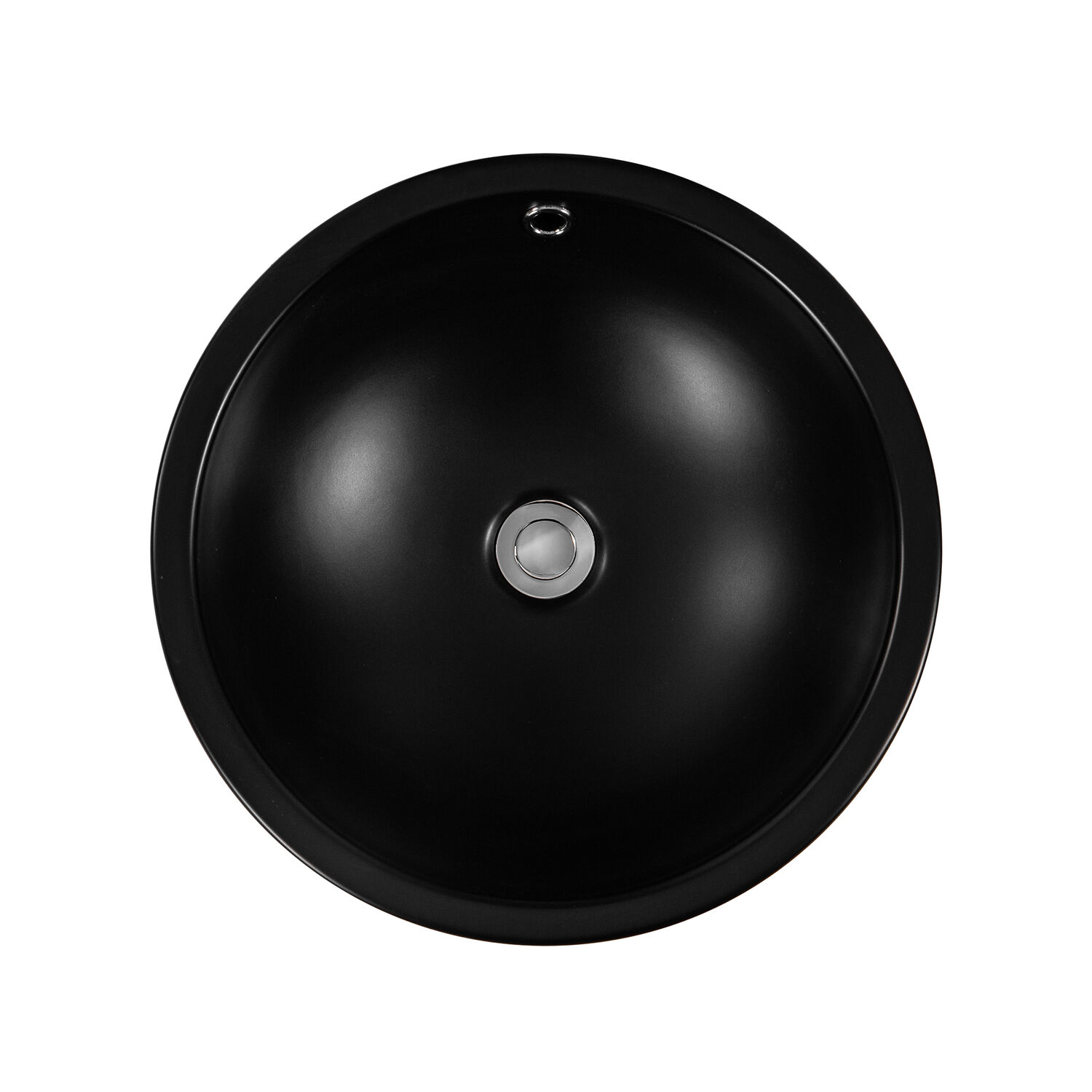 Раковина Акватек AQ5354-MB накладная, 44x44 см, цвет черный матовый - фото 1