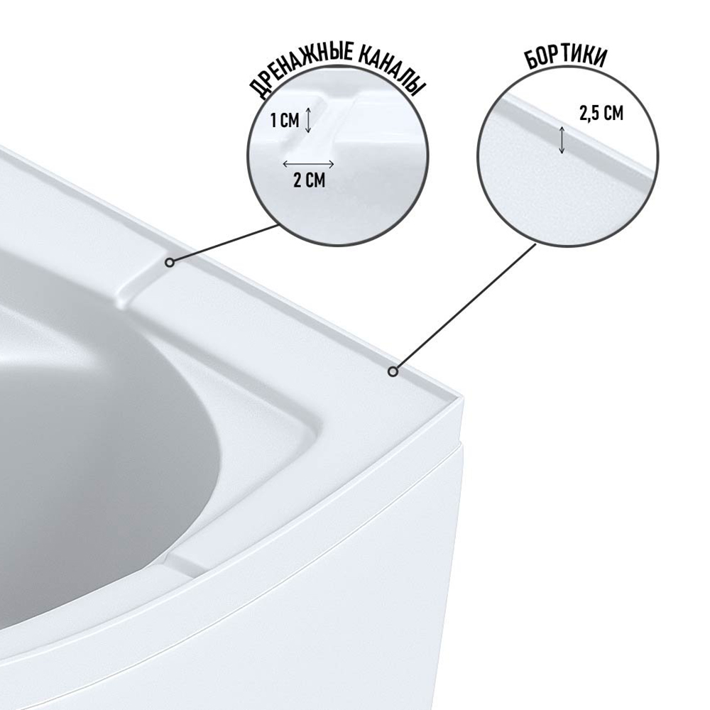 Душевая кабина Niagara Eco NG-7310-14 L 120х80, левая, стекло матовое, профиль серебро, с крышей - фото 1