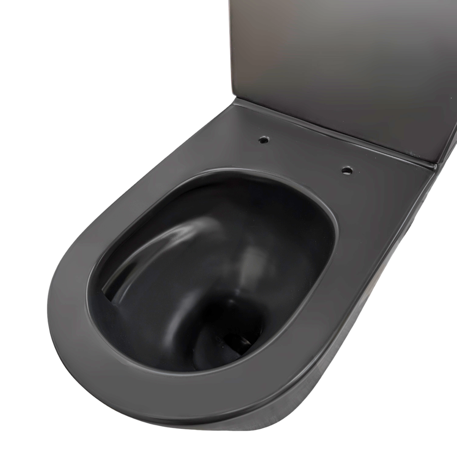 Унитаз напольный Joki Herba T JK0822035MB напольный, безободковый, смыв Торнадо, с сиденьем микролифт, цвет черный