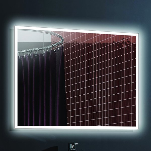Зеркало Esbano ES-2632KD 100x80, LED подсветка, функция антизапотевания, инфракрасный выключатель