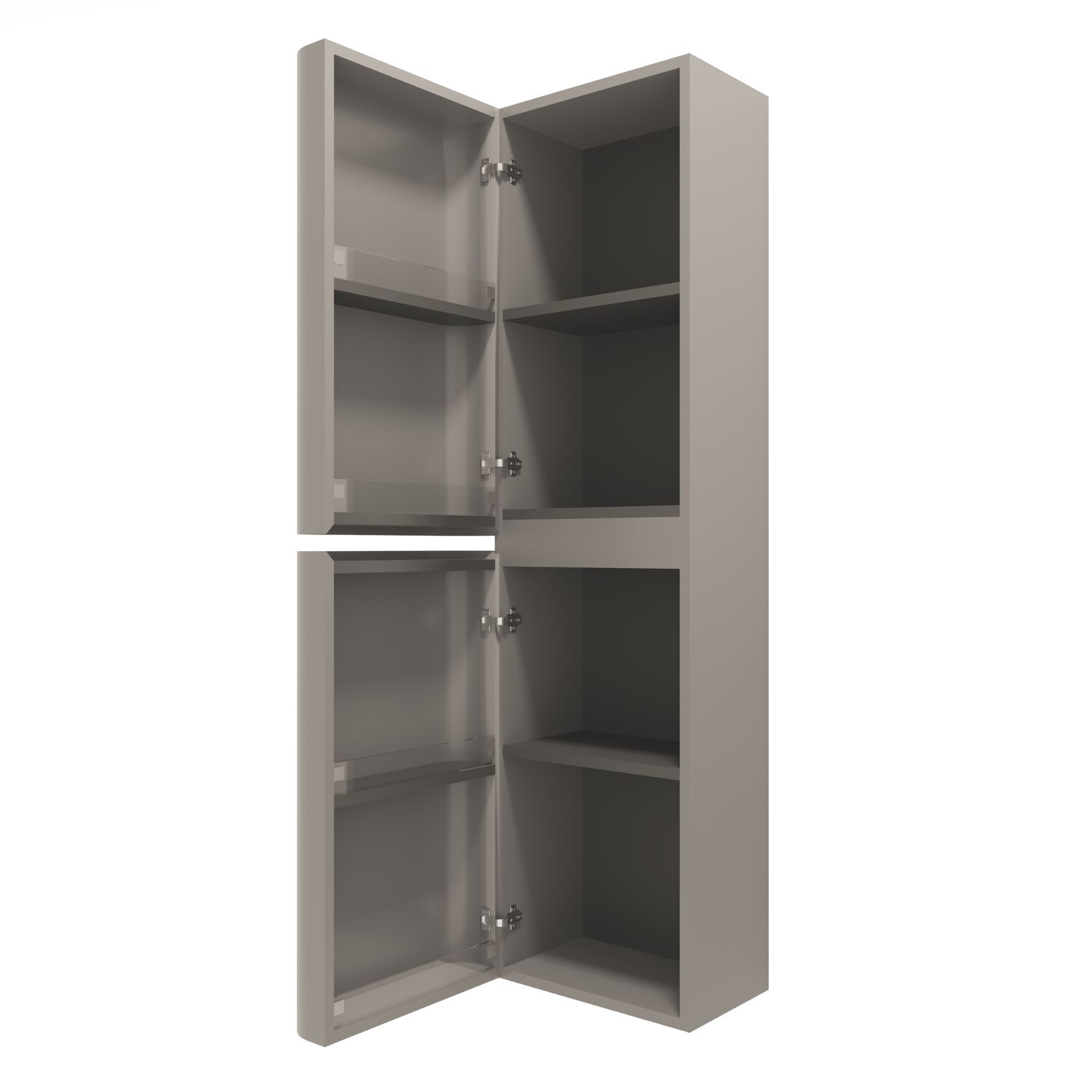 Шкаф-пенал Vincea Caprise VSC-4CA150MG-R 40, правый, цвет серый матовый - фото 1