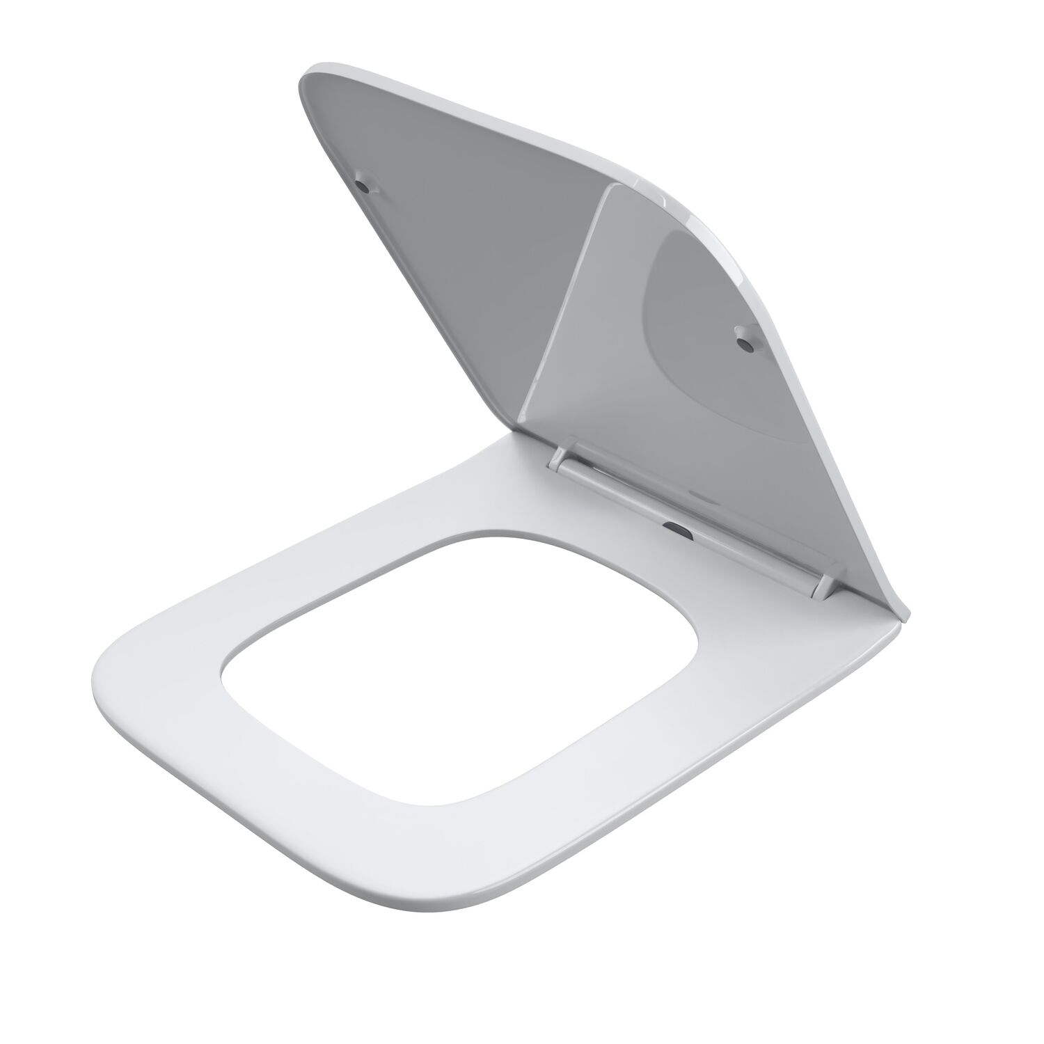 Сиденье Grossman GR-4464/4468S для унитаза, с микролифтом, цвет белый глянцевый - фото 1