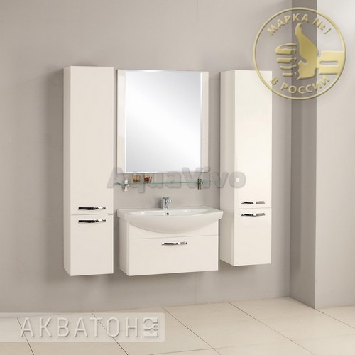 Мебель для ванной Акватон Ария 80 цвет белый