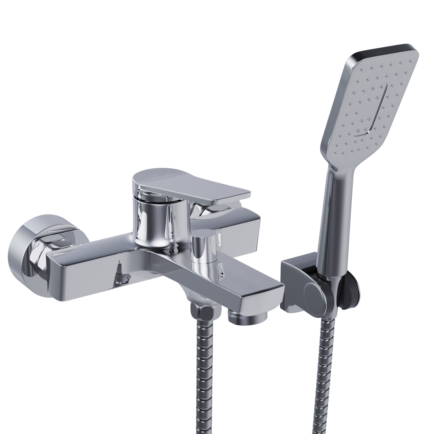 Смеситель Mixline ML24-01 550752 для ванны с душем, цвет хром